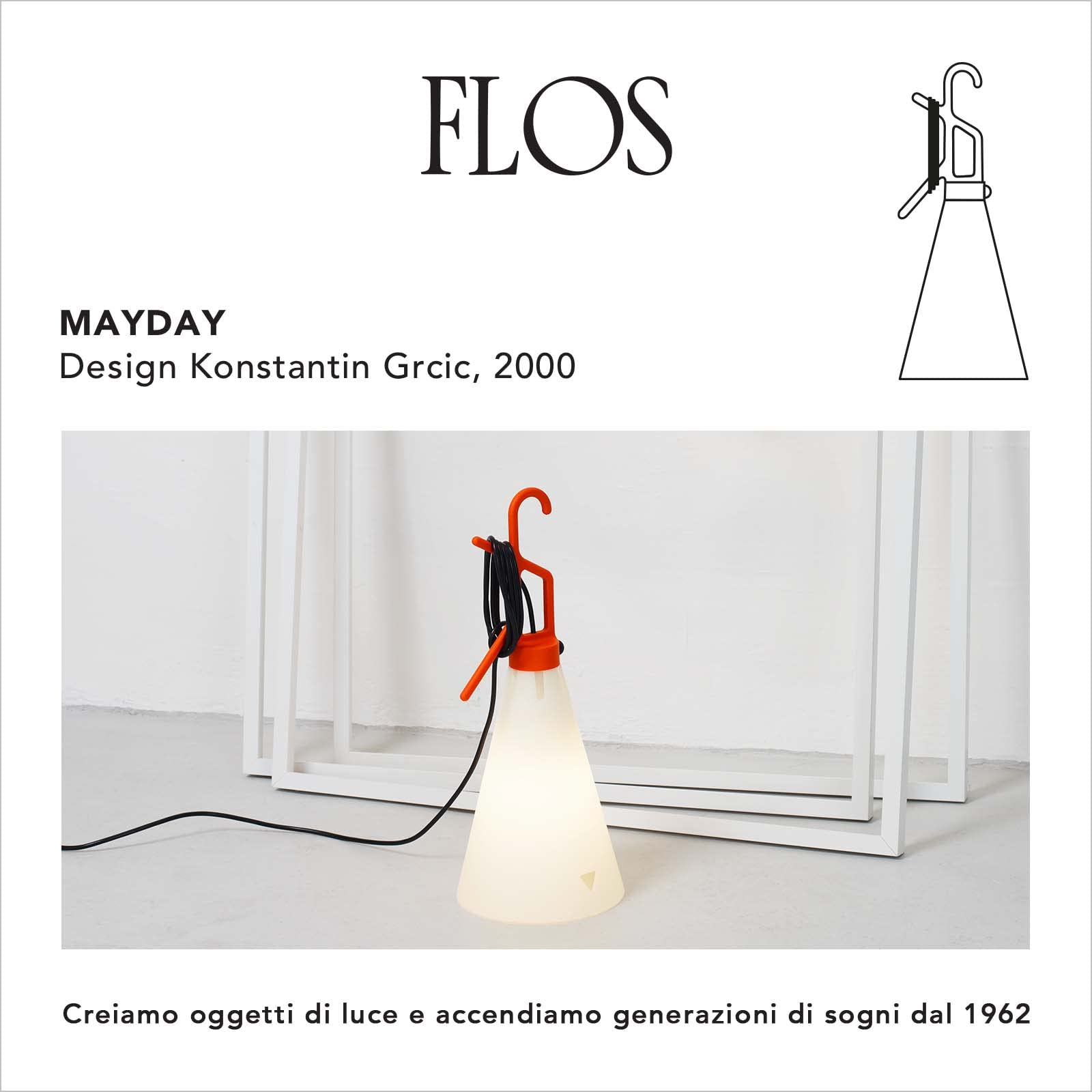 置物 flos mayday Flos Mayday multifunctional lamp in the design of K. Grcic